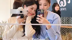 Dahyun dan Tzuyu Twice. (Instagram/ thinkaboutzu)