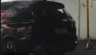Viral Xpander Tutup Pelat Nomor Pakai Lakban, Polisi Hanya Beri Teguran