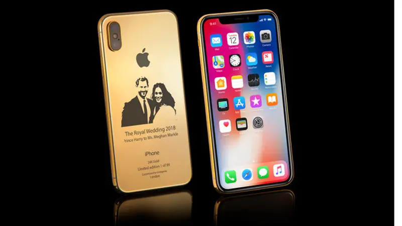 iPhone X edisi Royal Wedding