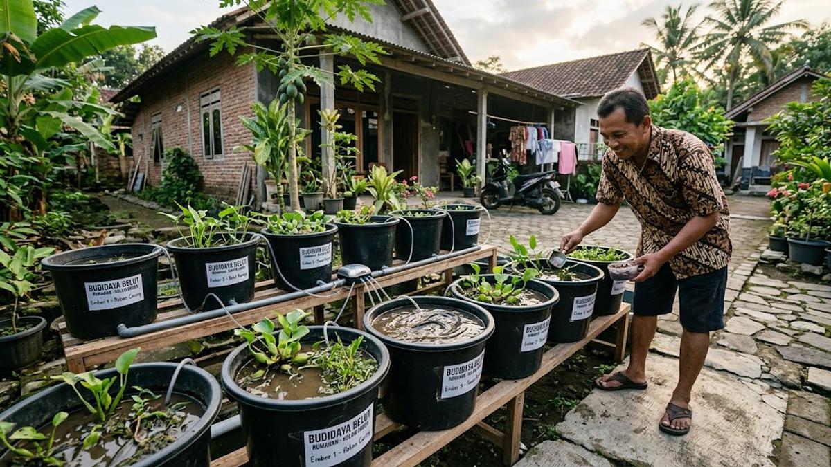 7 Cara Budidaya Belut di Ember untuk Pemula yang Mudah, Peluang Usaha Rumahan