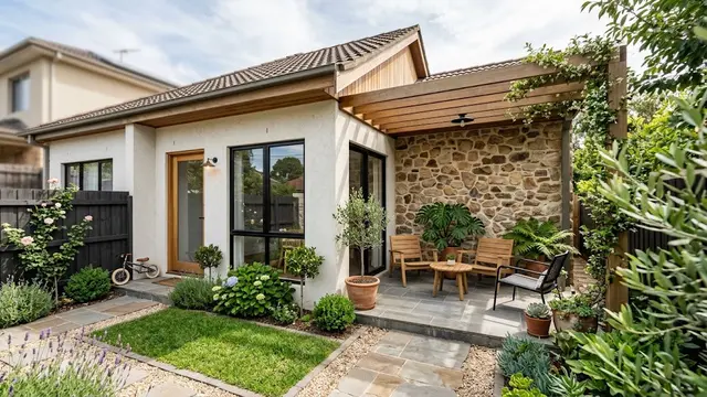 Model Teras Samping untuk Rumah