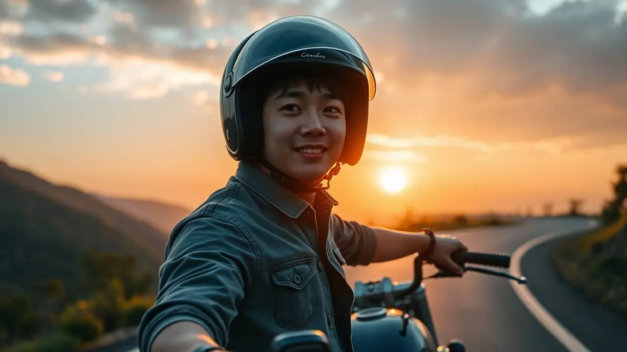 mimpi naik motor