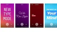 Unggah Kata-Kata di Instagram Stories Kian Asyik dengan Type Mode