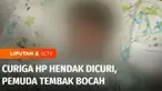 Curiga telpon pintarnya hendak dicuri, seorang pemuda menembak seorang bocah di Sleman, DIY. Polisi menahan tersangka pelaku penembakan dan menyita senapan angin milik pelaku.