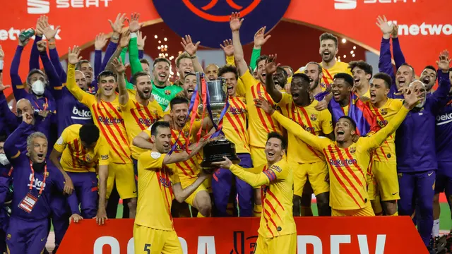 Bungkam Athletic Bilbao 4-0, Barcelona Juarai Copa del Rey