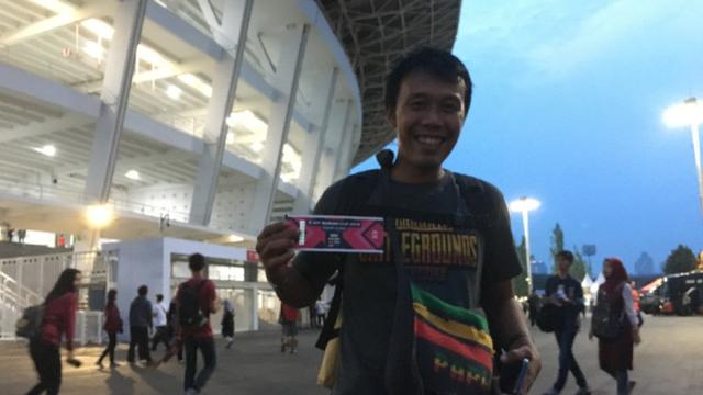 Fans timnas Indonesia