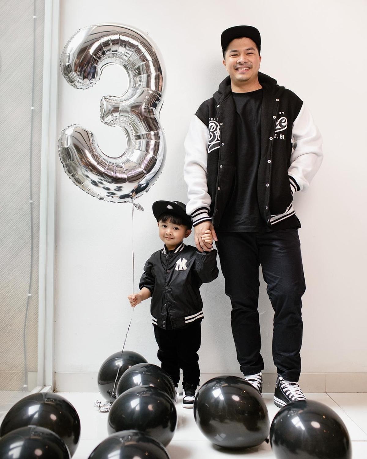 Sekarang, Dante telah berusia 3 tahun. Glenn memilih untuk merayakan ulang tahunnya bersama sang anak bungsu.