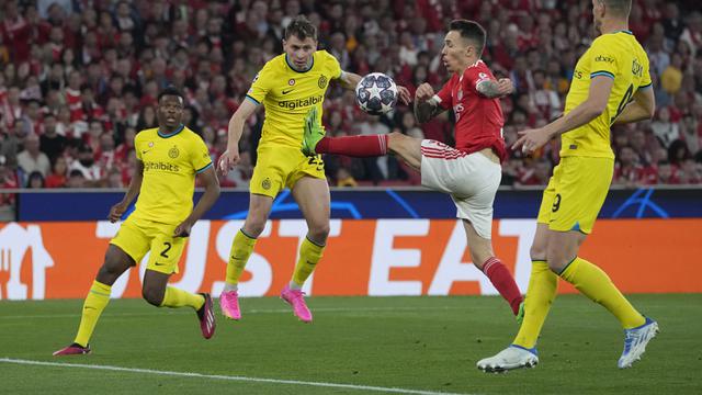 Foto: Bekuk Benfica, Inter Milan Kembali Tatap Semifinal Liga Champions setelah 13 Tahun