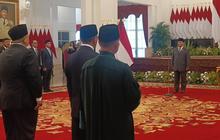 Daftar Lengkap Menteri dan Pejabat Negara yang Dilantik Prabowo Dalam Reshuffle Perdana