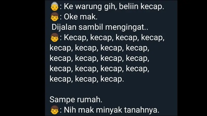 Cerita Kocak Warganet Ketika Disuruh Emak Ke Warung