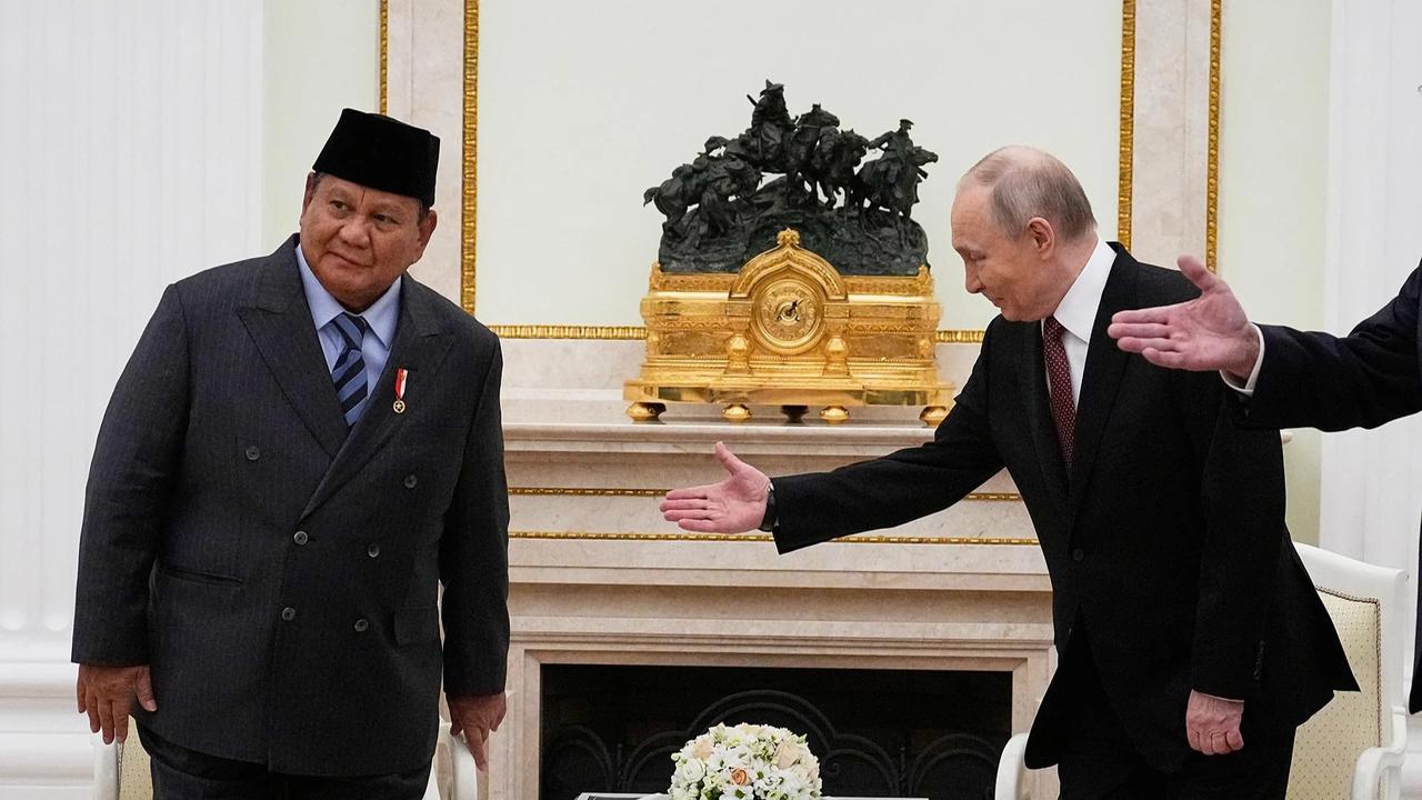 FOTO: Sambut Prabowo di Moskow Putin Sampaikan Simpati Bencana Alam Sumatera