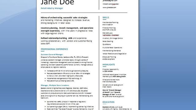 [Bintang] Contoh CV Kekinian