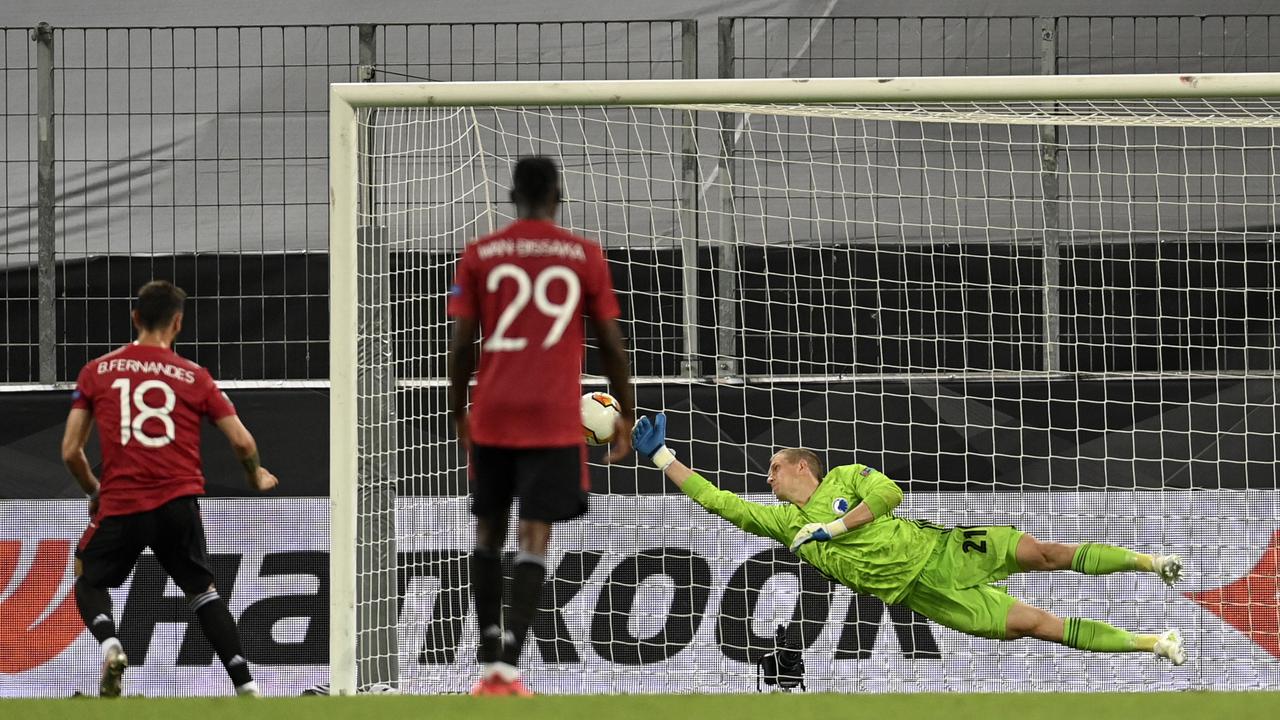 Penalti Bruno Fernandes Kirim MU ke Semifinal Liga Europa