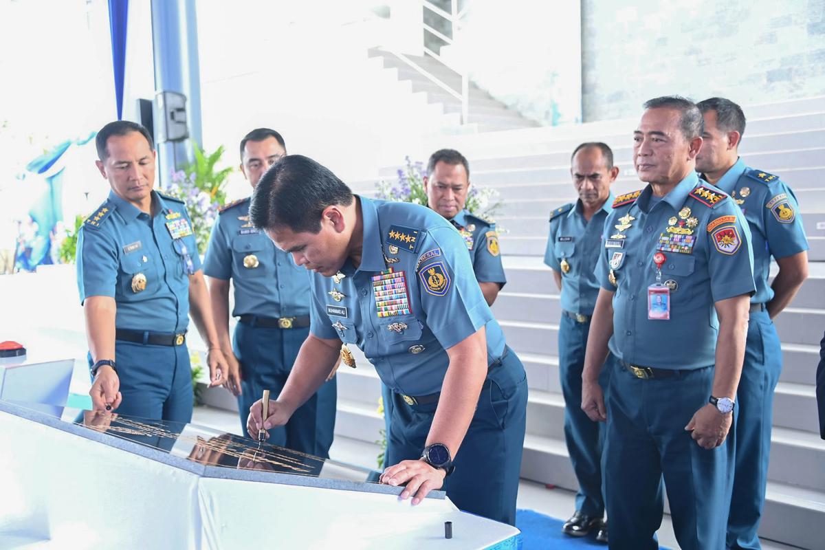 FOTO: Kasal Resmikan Damage Control Simulator Perkuat Kesiapan Prajurit TNI AL
