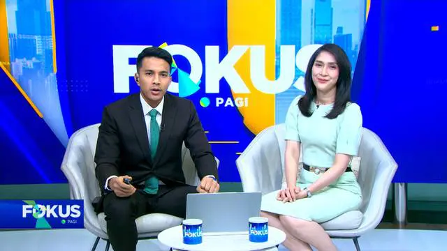 Fokus Pagi : Atap Teras Kantor Pemkab Brebes Ambruk, Dua Pekerja Terluka