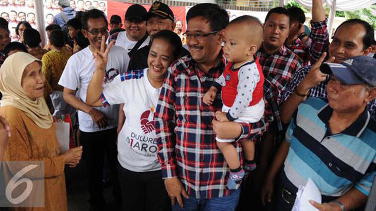 Cawagub Djarot Temui Warga Pademangan-Tebe 