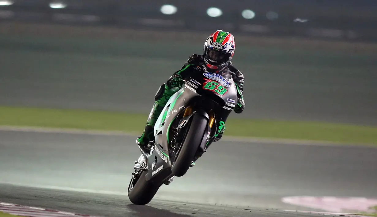 Masa kejayaan Nicky Hayden terjadi pada 2006 dengan keluar sebagai juara dunia. Hayden akhirnya meninggalkan MotoGP pada 2015 bersama tim Aspar, dan menduduki peringkat ke-20 pada klasemen akhir musim tersebut. (AP Photo/Osama Faisal)