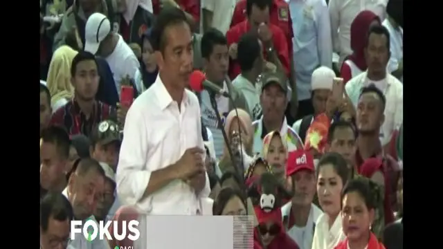 Dalam orasinya, Jokowi mengatakan jangan meremehkan kekuatan Tentara Nasional Indonesia (TNI) saat ini.
