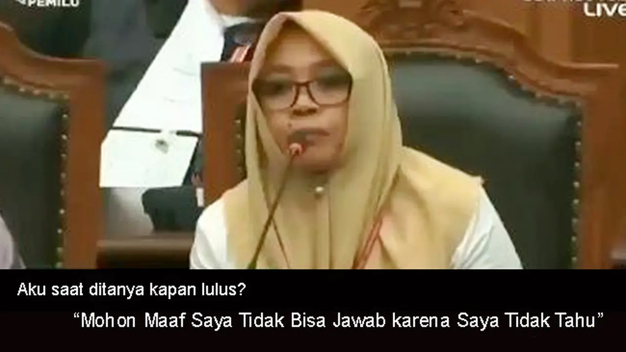 Deretan Meme Kocak Saksi di Sidang MK