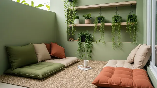 Teras Tanpa Furnitur Cocok untuk Rumah Kecil Model Lesehana Minimalis