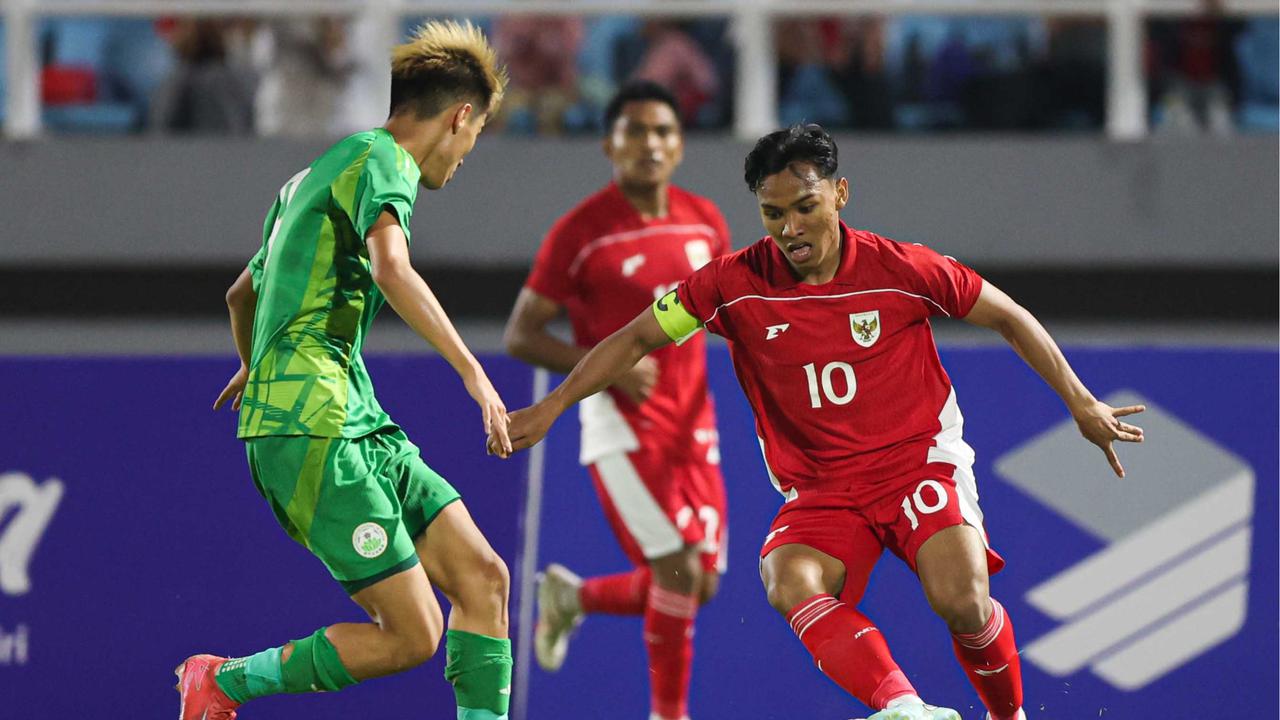 FOTO: Bantai Macau 5-0, Garuda Muda Buka Harapan Lolos ke Piala Asia