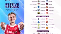 Jadwal Nonton Liga Inggris Pekan ke-17 Tayang di Vidio