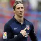 2. Fernando Torres (Atletico Madrid) - Produktivitas gol mantan bintang Liverpool ini bersama Los Colchoneros terus menurun. Liga China bisa dijadikan solusi jika striker berusia 32 tahun tersebut ingin menyelamatkan kariernya. (EPA/Kai Foersterling) 