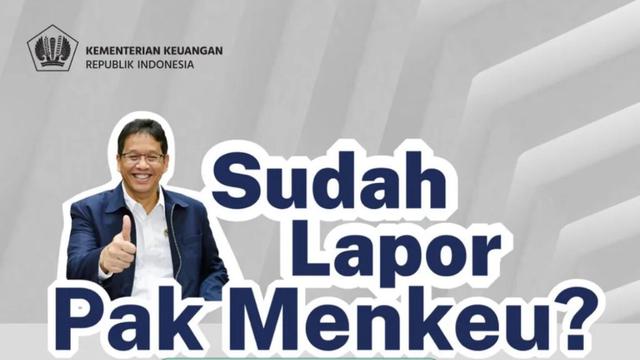 Lapor Pak Menkeu