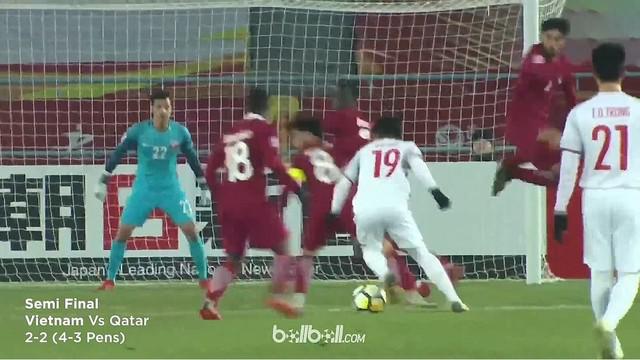 Berita video perjalanan dan perjuangan Vietnam ke final Piala Asia U-23 2018. This video presented by BallBall.