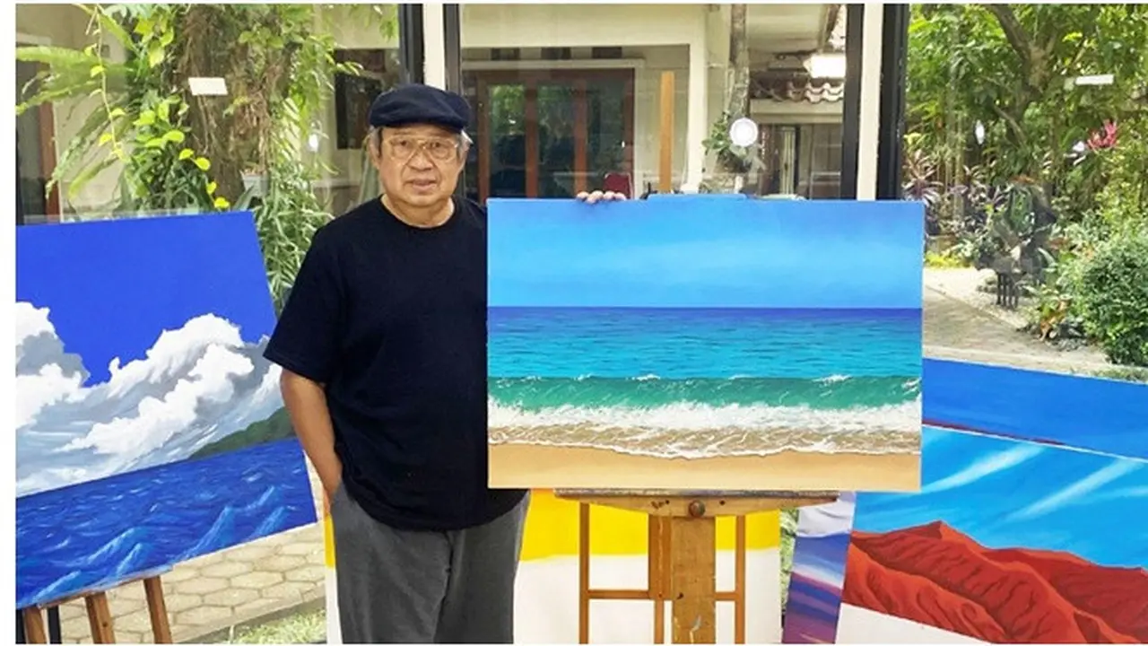 Hobi Sejak SMP, Ini 6 Lukisan Karya Susilo Bambang Yudhoyono