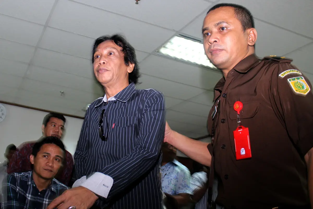 20150820-Jalani Sidang Perdana, Komedian Mandra Pasrah-Jakarta