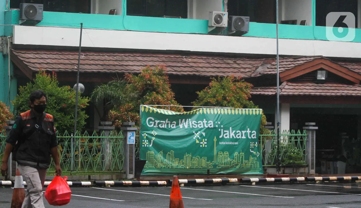 Suasana Graha Wisata TMII, Jakarta, Selasa (8/2/2022). Pemerintah Provinsi DKI Jakarta menjadikan Graha Wisata TMII sebagai tempat isolasi bagi pasien COVID-19 dengan kapasitas 41 kamar yang dapat menampung 100 pasien. (Liputan6.com/Herman Zakharia)