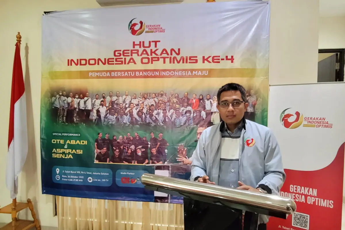 Ketua Umum Gerakan Indonesia Optimis (GIO), Ngasiman Djoyonegoro (Istimewa)