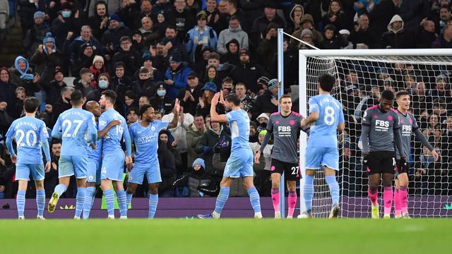 Drama 9 Gol, Manchester City Sikat Leicester