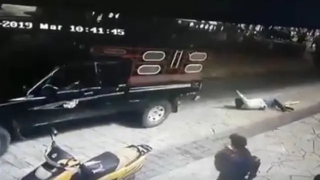 Wali Kota di Meksiko diseret truk. (Twitter/ Tinta Fresca)