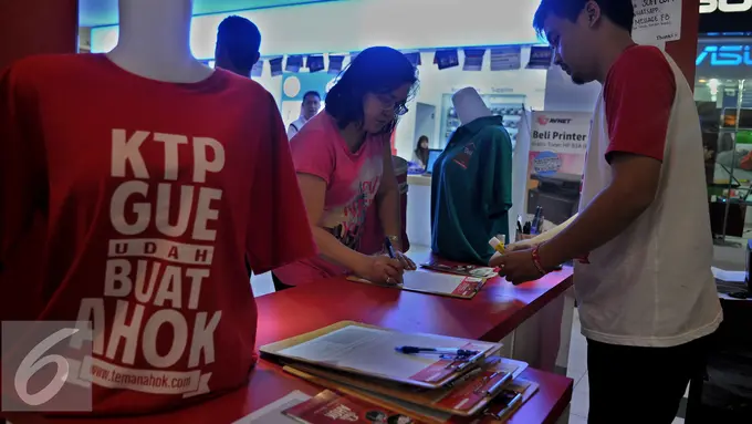 Maju di Jalur Independen, Teman Ahok 'Kebanjiran' KTP