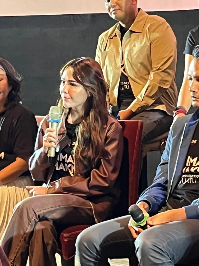 Konferensi Pers Film '1 Imam 2 Makmum' pada Kamis (09/01/2025), di Epicentrum XXI (Dok/Fimela.com/Rianti Fitri Wulandari)