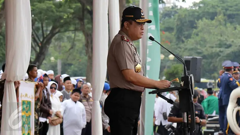 20161022 Wakapolri Komjen Pol Syafruddin Pimpin Upacara Hari Santri Nasional 