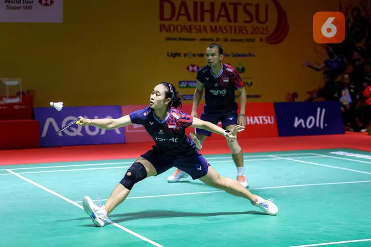 Hasil Indonesia Masters 2025: Diadang Wakil Jepang, Langkah Rinov/Lisa Terhenti di Semifinal