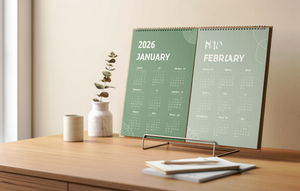 Ilustrasi kalender 2026 (Foto: Reve Art AI)