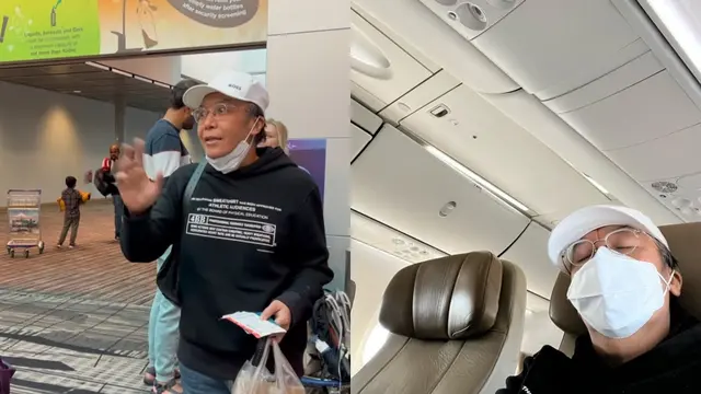 Ari Lasso Ditinggal Pesawat