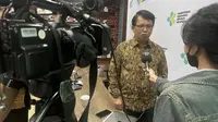 Juru Bicara Kementerian Kesehatan (Kemenkes) RI Mohammad Syahril saat ditemui di Gedung Kemenkes RI Jakarta. (Dok Liputan6.com/Fitri Haryanti Harsono)