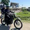Momen Gibran Naik Motor Tinjau Korban Gempa NTT
