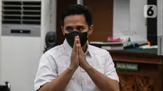 Terdakwa Richard Eliezer Pudihang Lumiu bersiap menjalani sidang lanjutan dalam kasus pembunuhan Brigadir Yosua Hutabarat di Pengadilan Negeri Jakarta Selatan, Rabu (18/1/2023). Agenda sidang kali ini pembacaan tuntutan oleh Jaksa Penuntut Umum. (Liputan6.com/Johan Tallo)