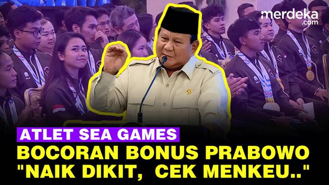 Bocoran Prabowo Bonus Atlet Raih Medali Sea Games 2025: Naik Dikit, Cek Menkeu..