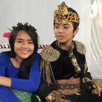Amanda Manopo dan Angga Aldi di sinetron Mermaid in Love. foto: Instagram