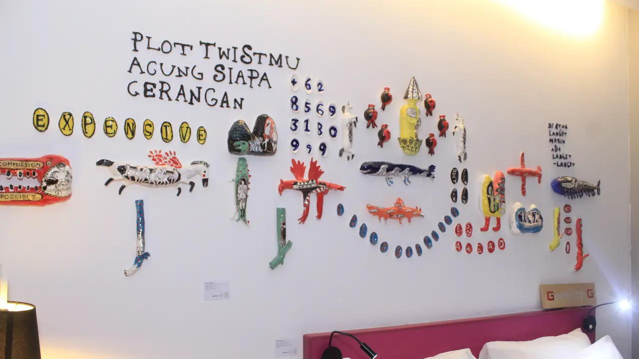 Bagaimana Jika Seni Rupa Kontemporer Ada di Dalam Kamar Hotel?
