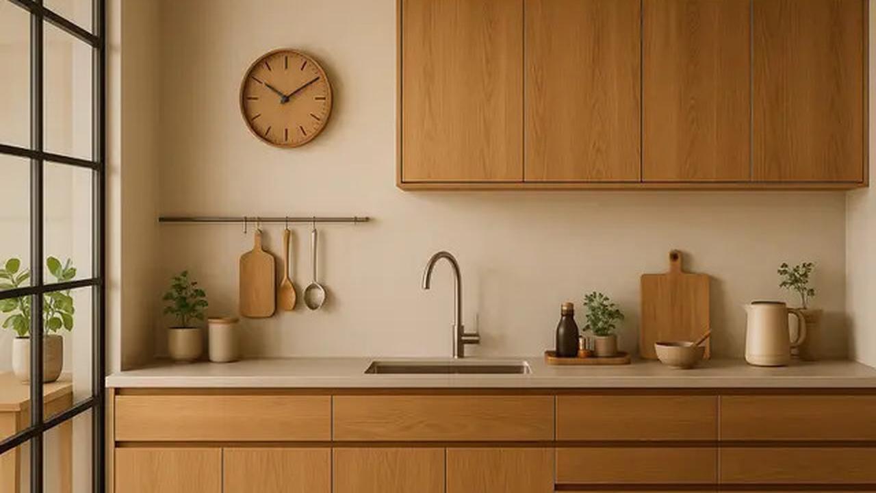 8 Inspirasi Desain Dapur Japandi yang Tren di 2025, Simpel dan Rapi
