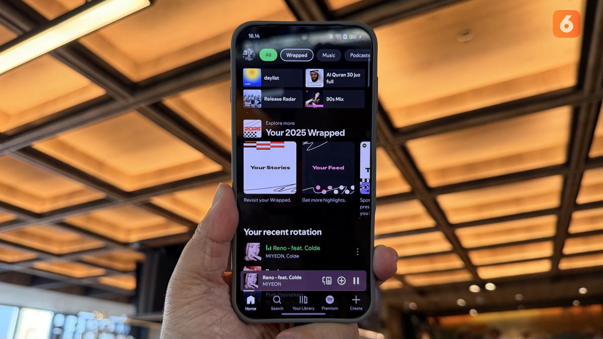 Fitur Baru Spotify Bikin Liburan Akhir Tahun 2025 Makin Seru, dari AI DJ hingga Audio Lossless