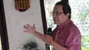 Pakar ekonomi Rizal Ramli saat menjadi pembicara diskusi "Jelang Enam Bulan Pemerintahan Jokowi-JK" yang digelar Indo Barometer, Jakarta, Senin (6/4/2015). Sebanyak 75% responden menyatakan tidak puas terhadap kinerja Jokowi-JK.(Liputan6.com/Helmi Afandi)